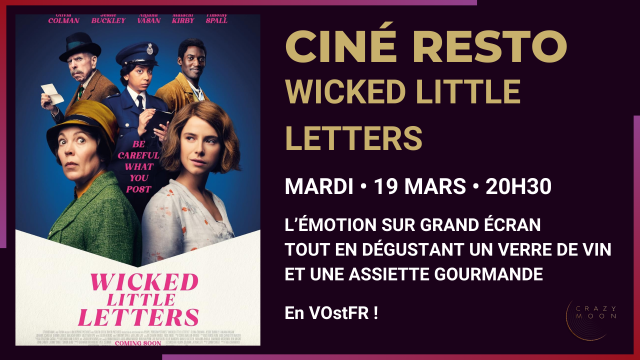03.19 - Ciné Resto - Wicked little letters