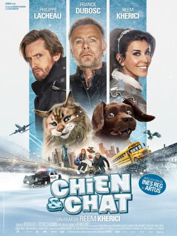 Chien et Chat Affiche