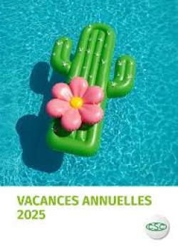VACANCES ANNUELLES