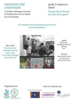 FINITUD.E : PROJECTION CINE & DISCUSSION